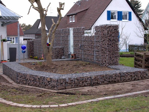 abgrenzung blumenbeet